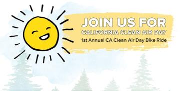 Clean Air Ride Logo 1st Annual California Clean Air Day Bike Ride - The San Fernando Valley Sun