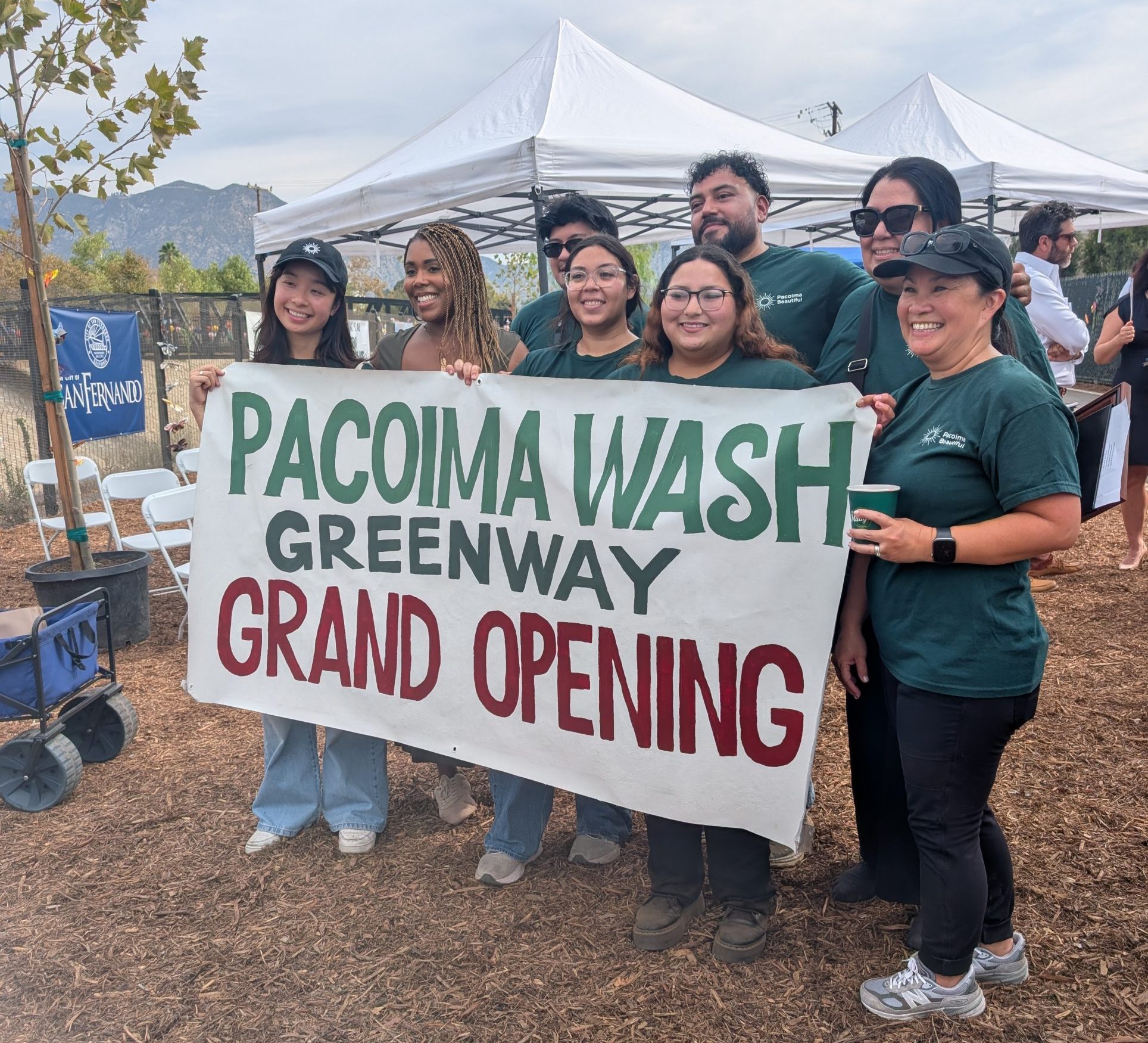 Pacoima Beautiful, City of San Fernando Unveil Pacoima Wash Greenway - The San Fernando Valley Sun