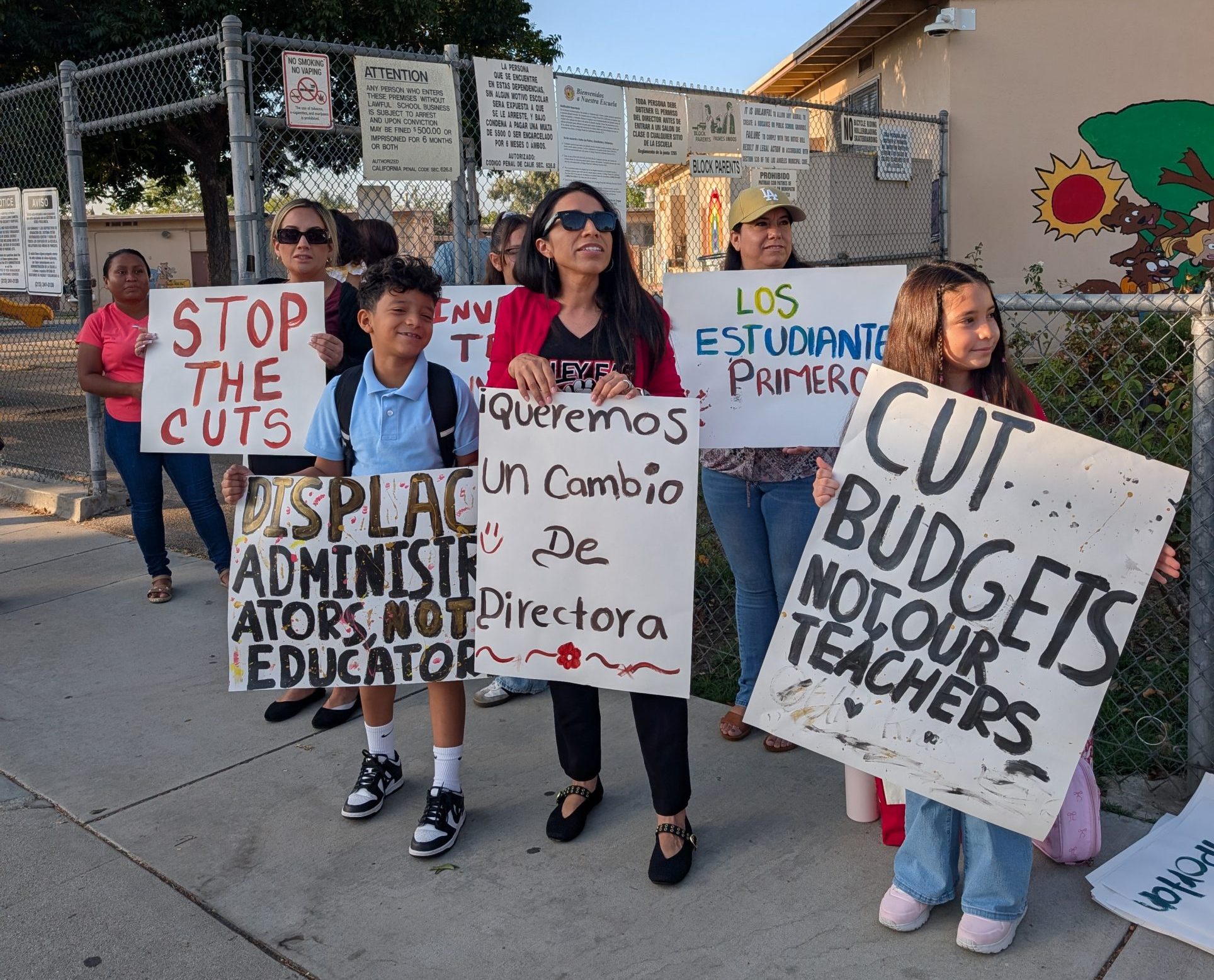 Telfair Elementary Moms Call for the Removal of School Principal  - The San Fernando Valley Sun